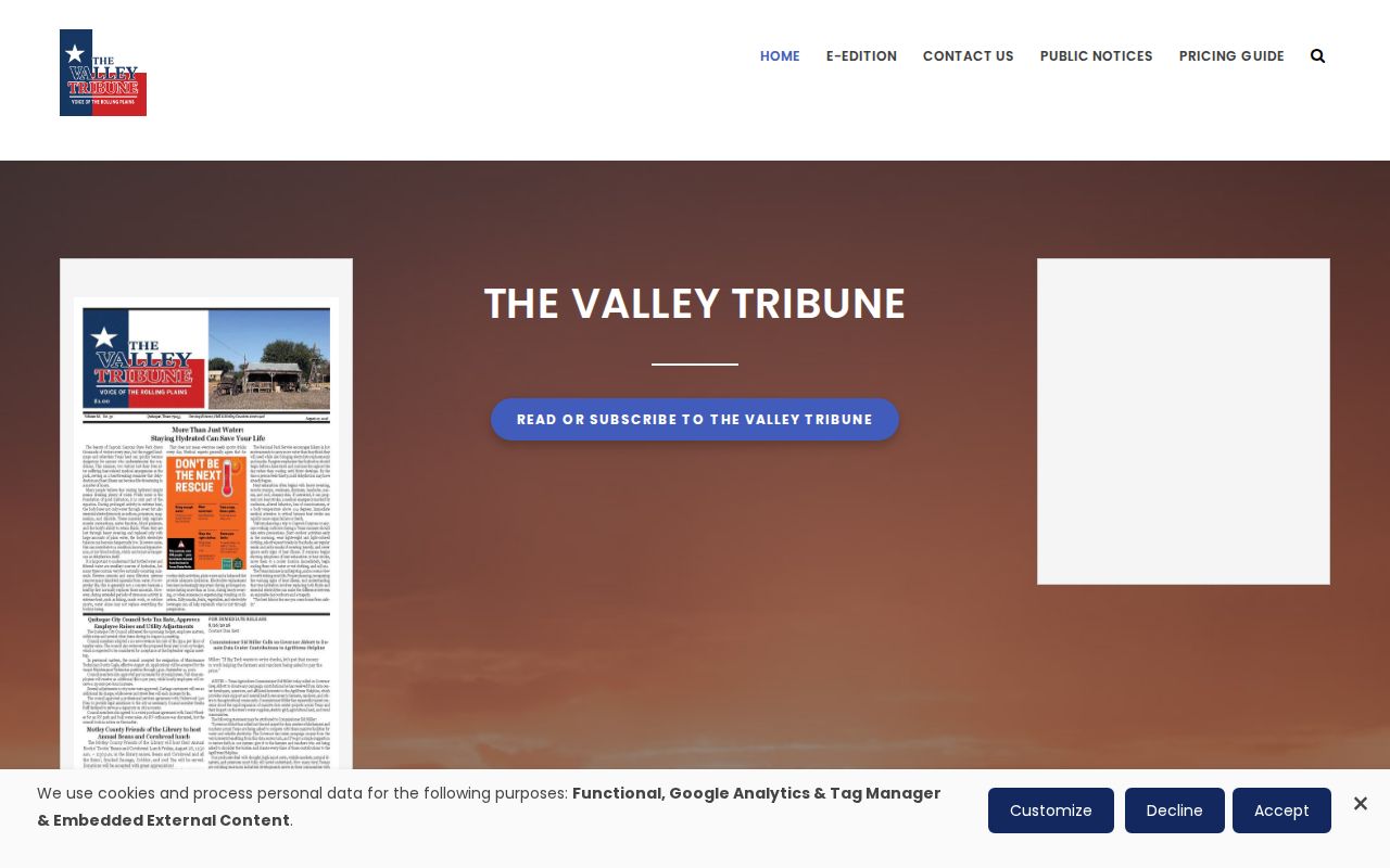 Briscoe County arrest news context from the Valley Tribune